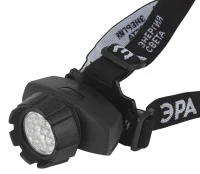 Фонарь налобный светодиодный 2,8Вт 165Лм IP40 LED 4 режима на батарейках 3xAAA (в комплект не входят) GB-605 черный с регулировкой угла наклона