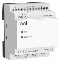 ПЛК 410 Модуль ЦПУ 8 DI 4 RO 220В AC с Ethernet портом без экрана ONI