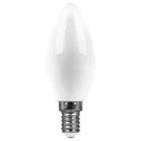 Лампа светодиодная LED 15вт Е14 дневной матовая свеча