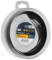Трубка термоусадочная ТТУ нг-LS 12/6 черная (2м/упак) IEK