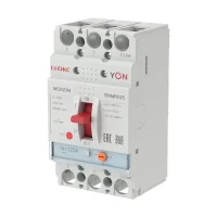 Автоматический выключатель YON MGS125 3P 100-125A 25kA