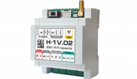 Контроллер ZONT H-1V.02 отопительный GSM / Wi-Fi на стену и DIN-рейку